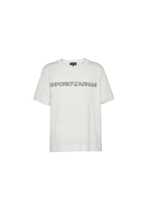 T-shirt, bambino, logata. EMPORIO ARMANI | 3R4TBD 1JUVZ0101